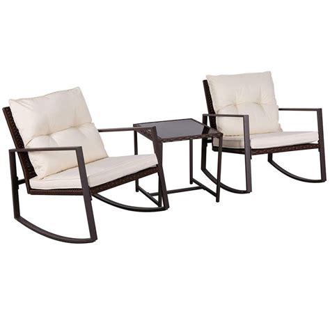 Pheap Outdoor 3 Piece Rocking Wicker Bistro Set By Havenside Home On