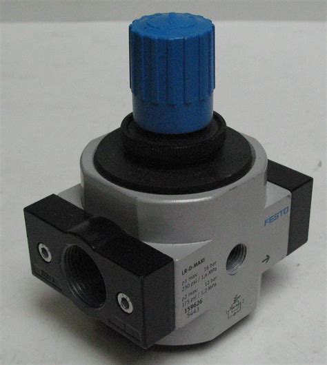 Festo Lr D Maxi Pressure Regulator 175 230Psi Max 12 16Bar Lr D Maxi