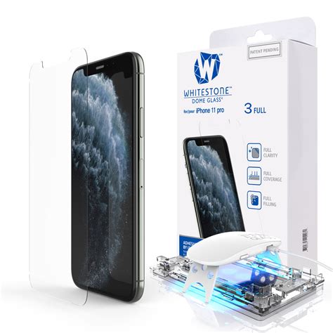 Apple iPhone 11 Pro Screen Protector Tempered Glass – whitestonedome