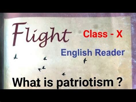 What Is Patriotism Class Th Imp Question Answer Youtube