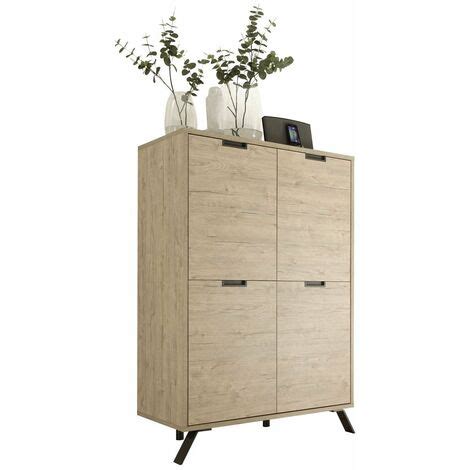 CALICOSY Buffet Haut 4 Portes L106 Cm Palma