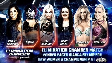 Wwe Elimination Chamber Women S Elimination Chamber Match Youtube