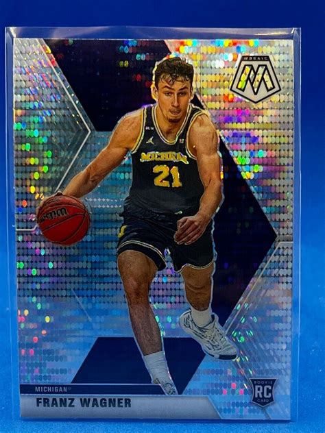 2021 22 Panini Chronicles Draft Picks Mosaic Pulsar 259 Franz Wagner