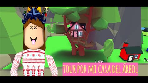 TOUR POR MI CASA DEL ÁRBOL DE ADOPT ME YouTube