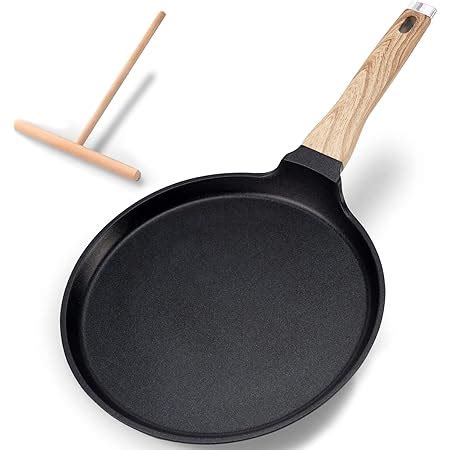 Amazon.com: 11 inch Nonstick Crepe Pan Set with Crepe Spreader ...