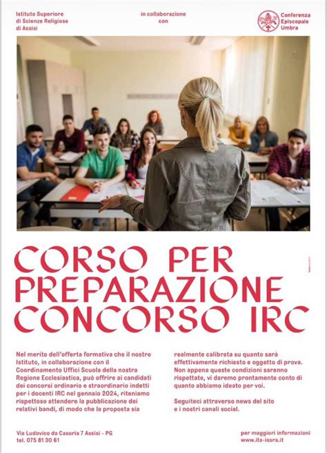 Corso Di Preparazione Al Concorso Per Insegnanti Di Religione Cattolica