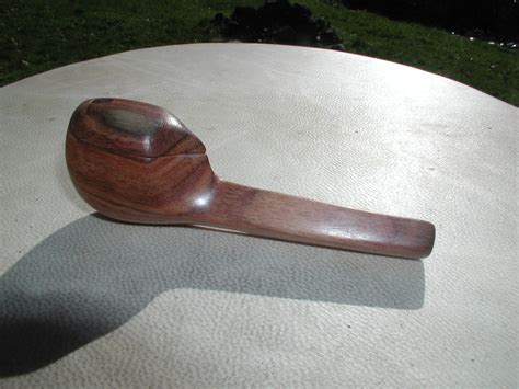 Rosewood Pipe With Lid Smoking Tobacco By Exotictobaccotools