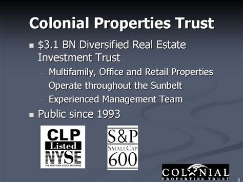 Colonial Properties Trust