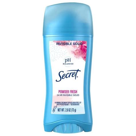 Secret Antiperspirant Deodorant Powder Fresh Ph Balanced Publix