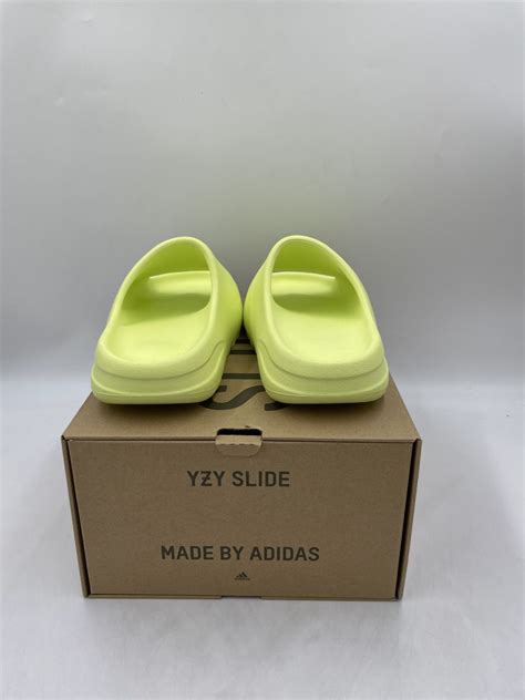 15717 Adidas Yeezy Slide Glow Green 2022 Restock Item Details Aftermarket