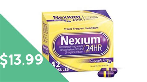 Nexium 24 Hour | $13.99 at Walgreens :: Southern Savers