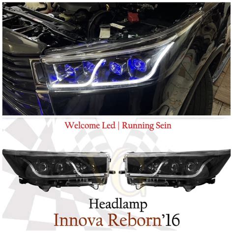 Jual HEADLAMP INNOVA REBORN 2016 2022 AFTERMARKET Shopee Indonesia