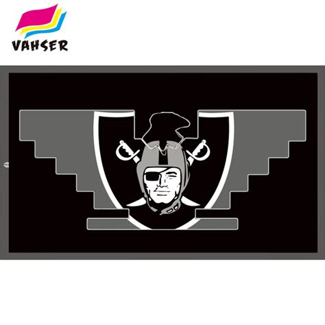 Huelga Big Flag Raider Nation Flags 3X5FT Polyester Printing Flag & Banners 2017 NEW Digital ...