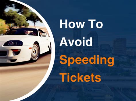 How To Avoid Speeding Tickets Sulte Law Firm