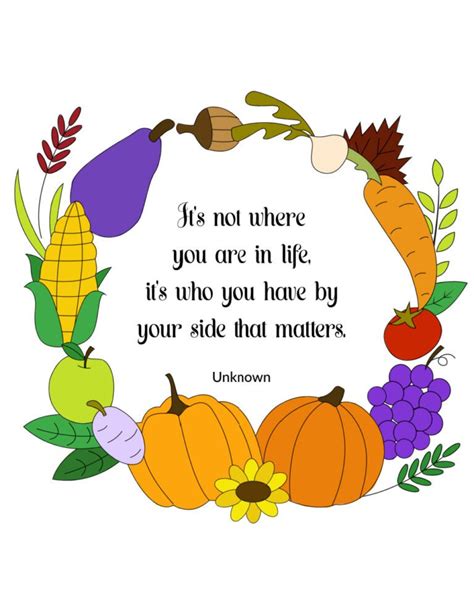 Free Printable Happy Thanksgiving Quotes for Friends and Family