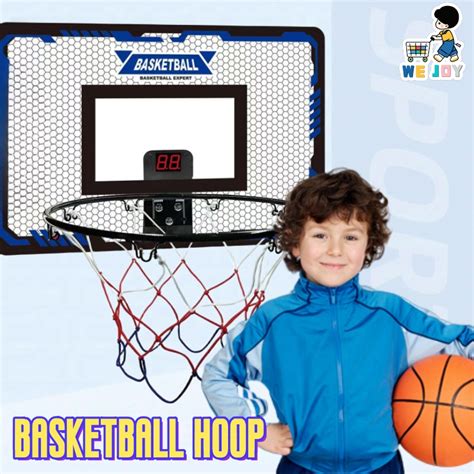 Indoor Basketball Hoop Hanging Door Iron Basketball hoop Ring Folding ...