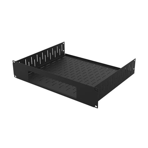 2U Vented Rack Shelf Magnetic Faceplate For PS4 Penn Elcom