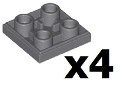 Lego New Dark Bluish Gray Tile Modified X Inverted Pieces Dg