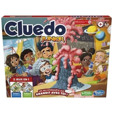 Cluedo Junior En Jeu De Soci T Junior Jeu De R Flexion