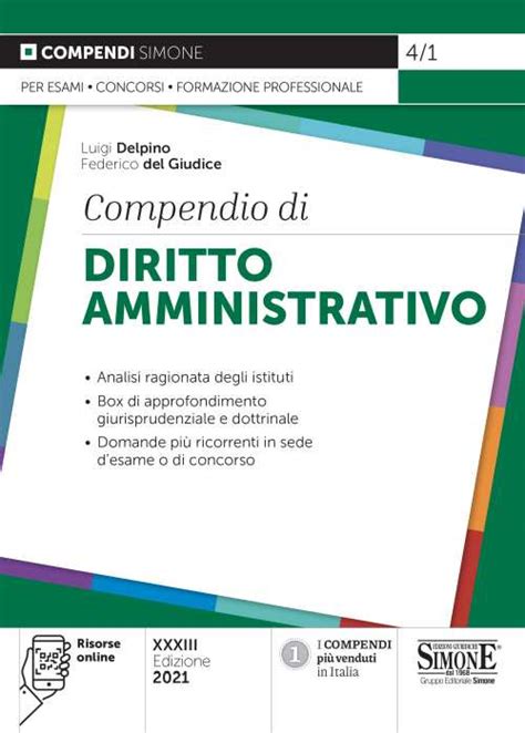 Compendio Di Diritto Amministrativo Ebook