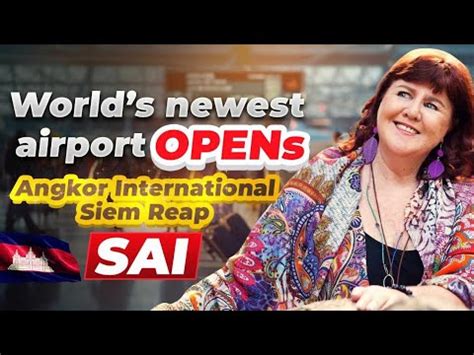 NEW AIR PORT SIEM REAP Just Open I Check In To SAI A Few Days