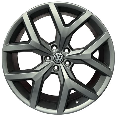 Jogo Roda Kr S07 Vw Amarok V6 Aro 18 Grafite Fosca Leandrinistore