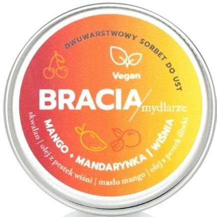 Bracia Mydlarze Balsam Do Ust Sorbet Wi Nia Mango Mandarynka G