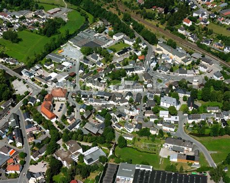 Selbitz Aus Der Vogelperspektive Ortsansicht In Selbitz Im Bundesland