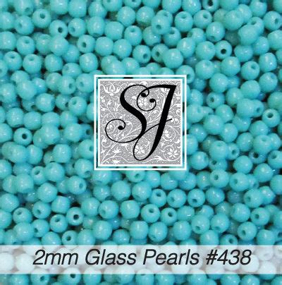 2mm Round Glass Pearls SJ Designs