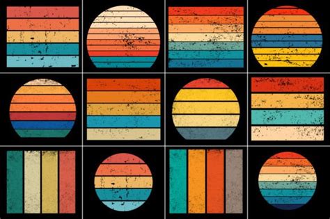 Vintage Retro Sunset Grunge Background Graphic By T Shirt Design Bundle