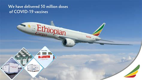 Ethiopian COVID-19 Vaccine Airlift Exceeds 50 Million Doses