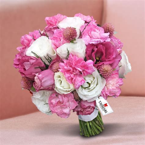 Buquê de Noiva Casamento Civil Marsala Cor de Rosa e Branco