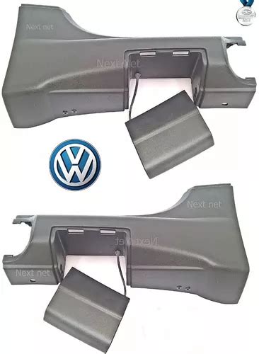 Par Moldura Lateral Traseira Estribo Vw Fox Crossfox Frete Gr Tis