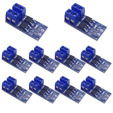 Huayao10PCS DC 5V 36V 15A Max 30A 400W Dual High Power MOSFET Trigger