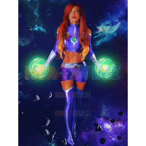 Disfraz De Cosplay De Starfire Para Ni Os Y Adultos Traje Zentai De