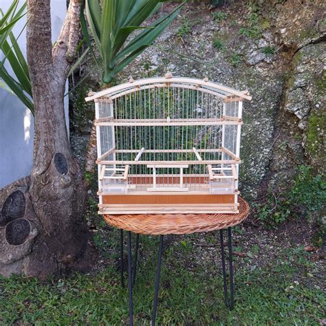 Round Bird Cage Natural Padaworks