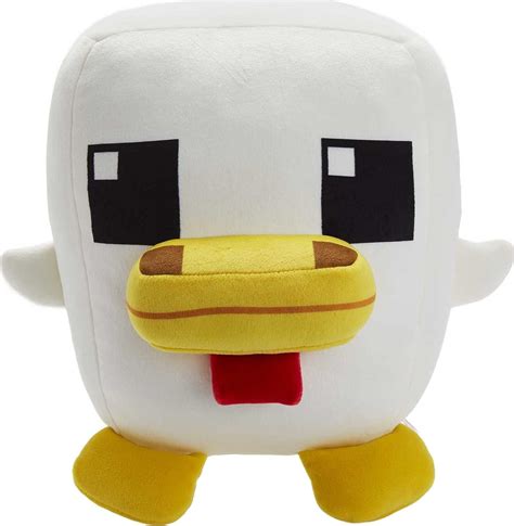 Mattel Minecraft Cuutopia 10 In Chicken Plush Character Soft Rounded Pillow Doll Video Game