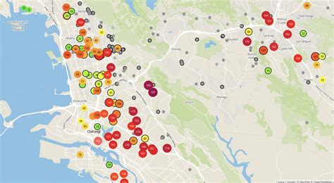 Bay Area Fire Map Zip Code Map