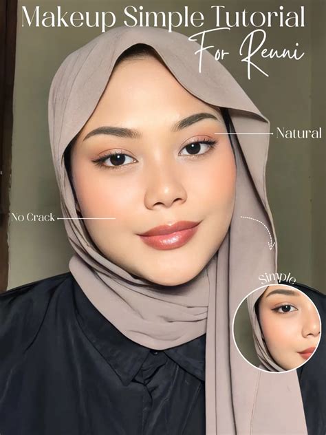 Tutorial Makeup Simple Hijab Saubhaya Makeup