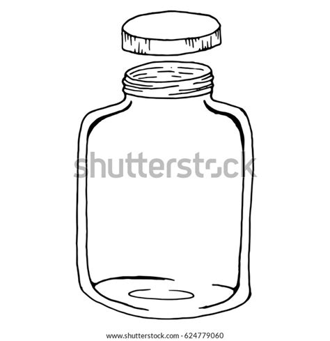 Glass Jar Vector Illustration Empty Bank Stock Vector Royalty Free 624779060 Shutterstock