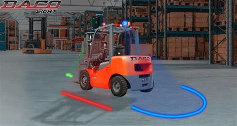 Forklift Safety Lights for Accident Prevention | DACOLIGHT