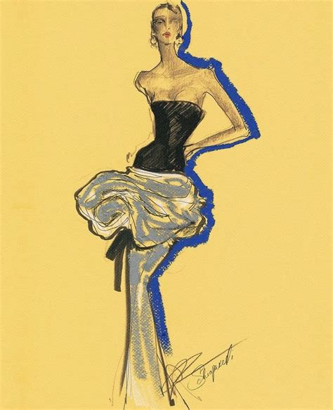 Schiaparelli Drawings By Daniel Roseberry Fashion Illustrations