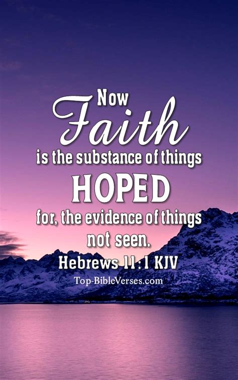 Hebrews 11 1 Kjv Mobile Wallpapers Bible Verse Hd Wallpapers