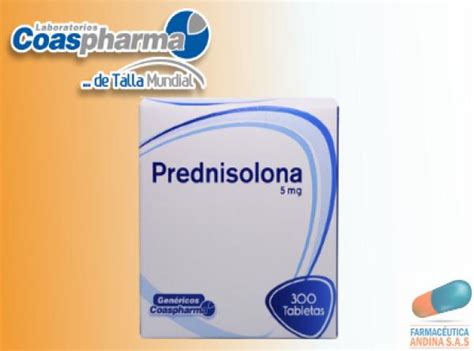 PREDNISOLONA 5 MG CAJA X 300 TABLETAS