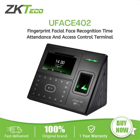 ZKTeco UFace SERIES ID Fingerprint Facial Face Recognition Time