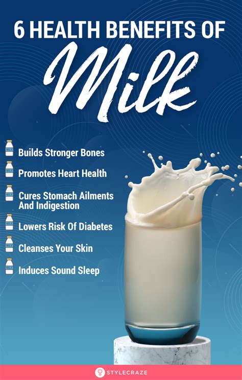 What Are The 10 Health Benefits Of Drinking Milk Milk 40 Off