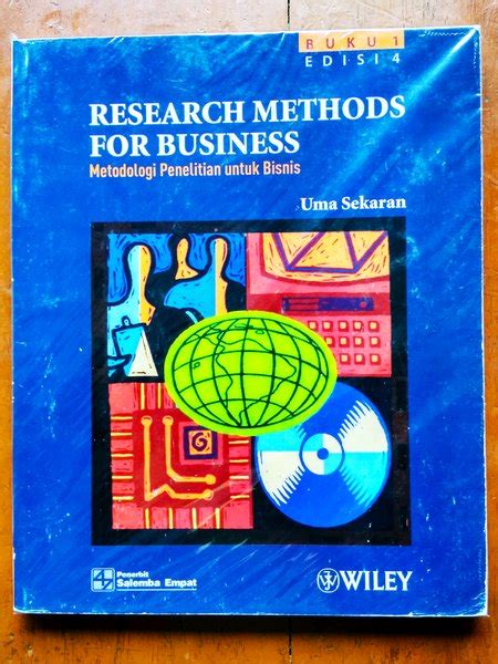 Jual RESEARCH METHODS FOR BUSINESS METODE PENELITIAN BISNIS Buku 1