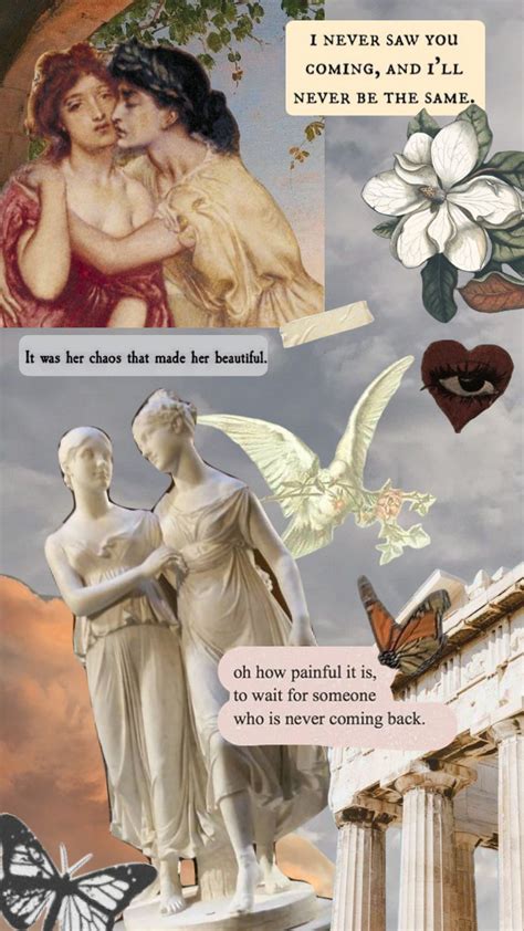 Myfirstshuffle Sappho Sapphiccollage Greekmytholgy Greekaesthetic Lesbians Aesthetic