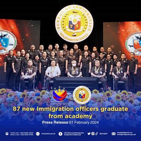 New Immigration Officers Graduate From Academy Bureau Of