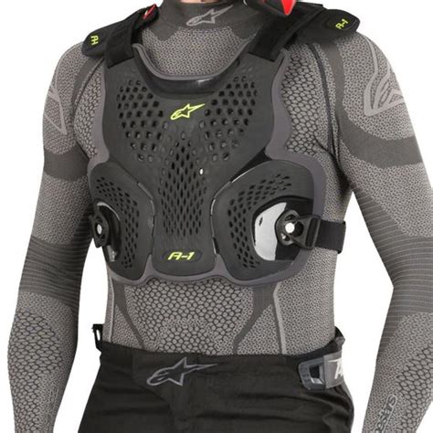 Colete Alpinestars A Plus Chest Preto Cinza Amare No Magalu